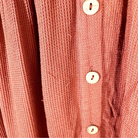 Free People Collette Floral Embroidered Rustic Brown Cinnamon Maxi Dress S - Picture 14 of 16